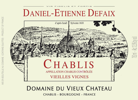 Daniel- Etienne Defaix Chablis 2021