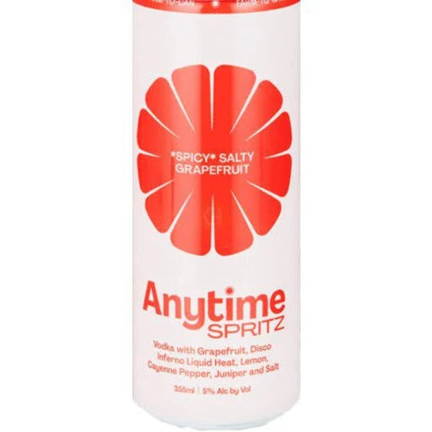 Anytime Spritz Spicy Salty Grapefruit 12oz