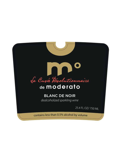 Moderato Cuvée Révolutionnaire – Nonalcoholic sparkling Blanc de Noir