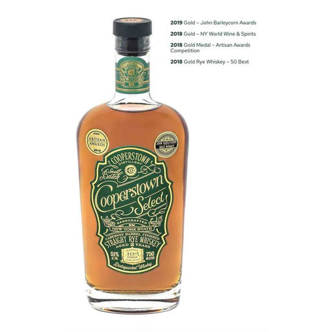 Cooperstown Select Straight Rye