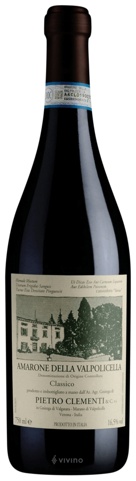 Pietro Clementi Amarone della Valpolicella 2015