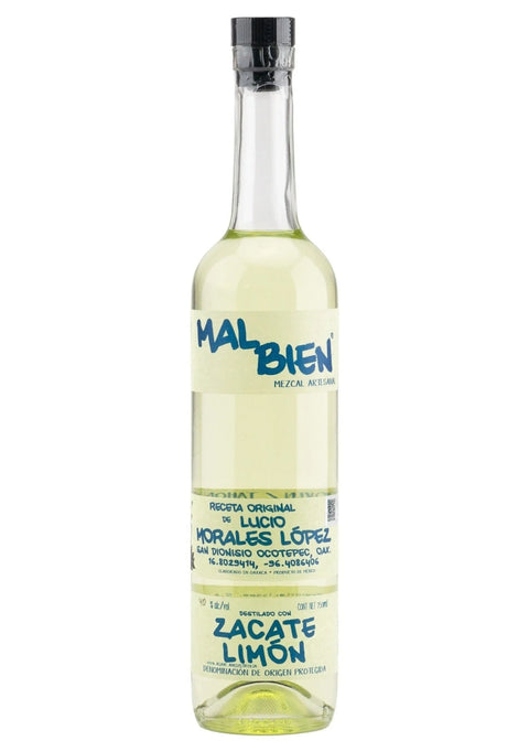 Mal Bien Mezcal Zacate Limon