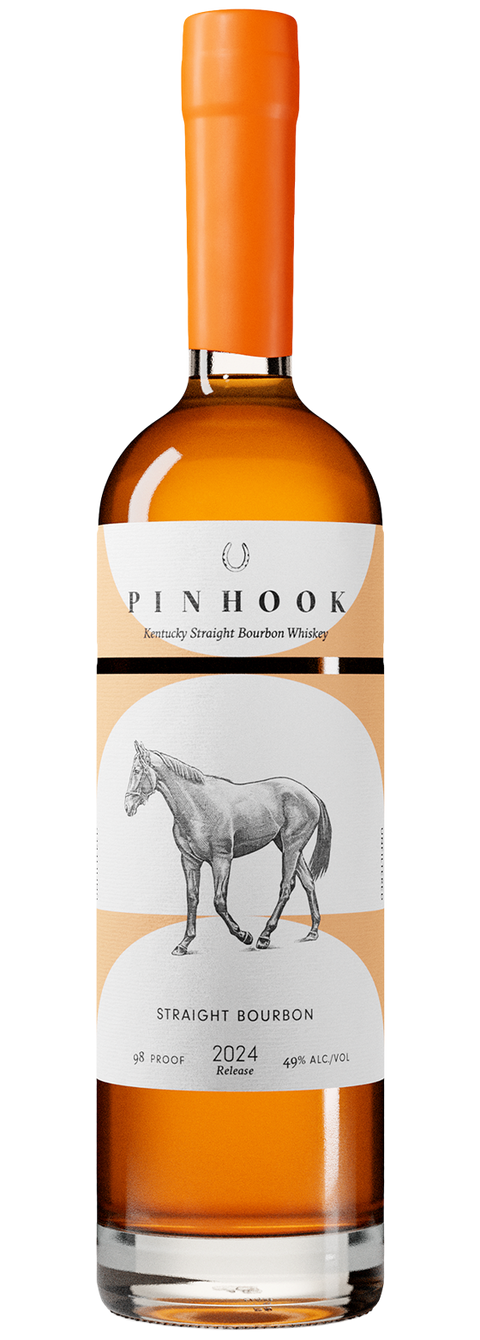 Pinhook Bourbon Whiskey Orange Wax 750mL